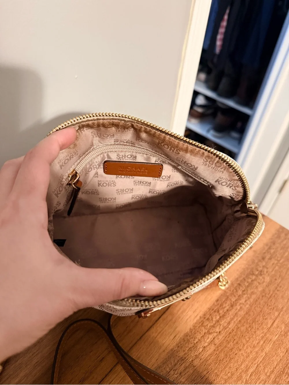 Michael Kors MK Signature Crossbody Bag